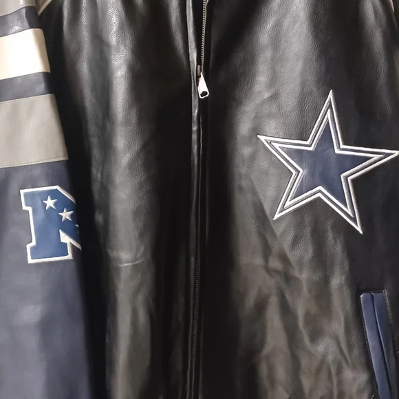 Cowboys leather jacket - Picture 3 of 3